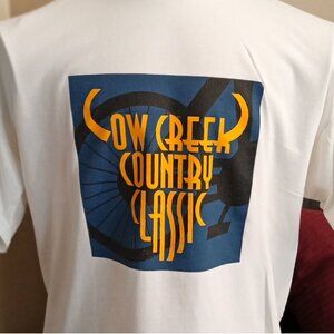 Vintage Collectible Cycling T-shirt: Cow Creek Country Classic, Waxahachie Texas